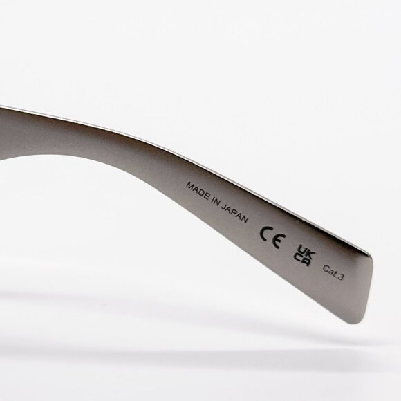 NEW SAINT LAURENT SL636 002 SUNGLASSES UNISEX  SILVER SUNGLASSES SAINT LAURENT - Picture 9 of 11